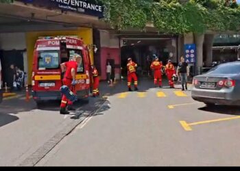 Femeie în stare gravă după ce a fost înjunghiată la mall, în Timișoara. Agresorul, fostul partener, a fost reținut/Video