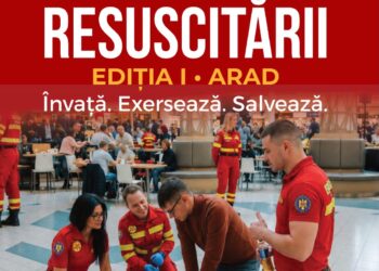 Arădenii sunt invitați să învețe cum pot salva o viață. Prima ediție a Maratonului Resuscitării are loc la AFI Arad
