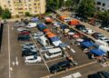 Piața din Lipovei se reorganizează: piață volantă în weekend, parcare în timpul săptămânii