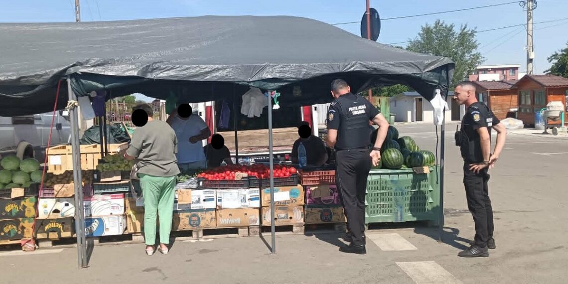 Timișoara: Vânzători prinși cu produse neconforme, cântare neverificate și scandaluri între comercianți/Foto