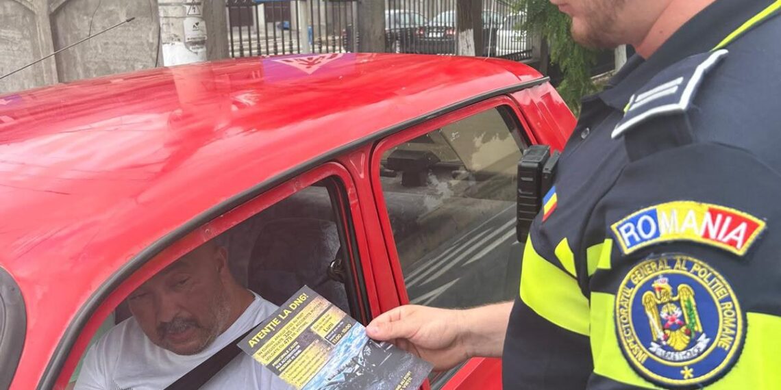 Controale drastice pe DN 6 în Timiș: peste 200 de sancțiuni într-o singură acțiune a polițiștilor rutieri