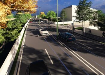 Încep lucrările la noua linie de tramvai dintre Gara de Nord și Solventul. Primăria a semnat contractul de peste 62 de milioane de lei/Foto
