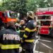 Incendiu într-un apartament din Arad. Pompierii au intervenit cu mai multe autospeciale