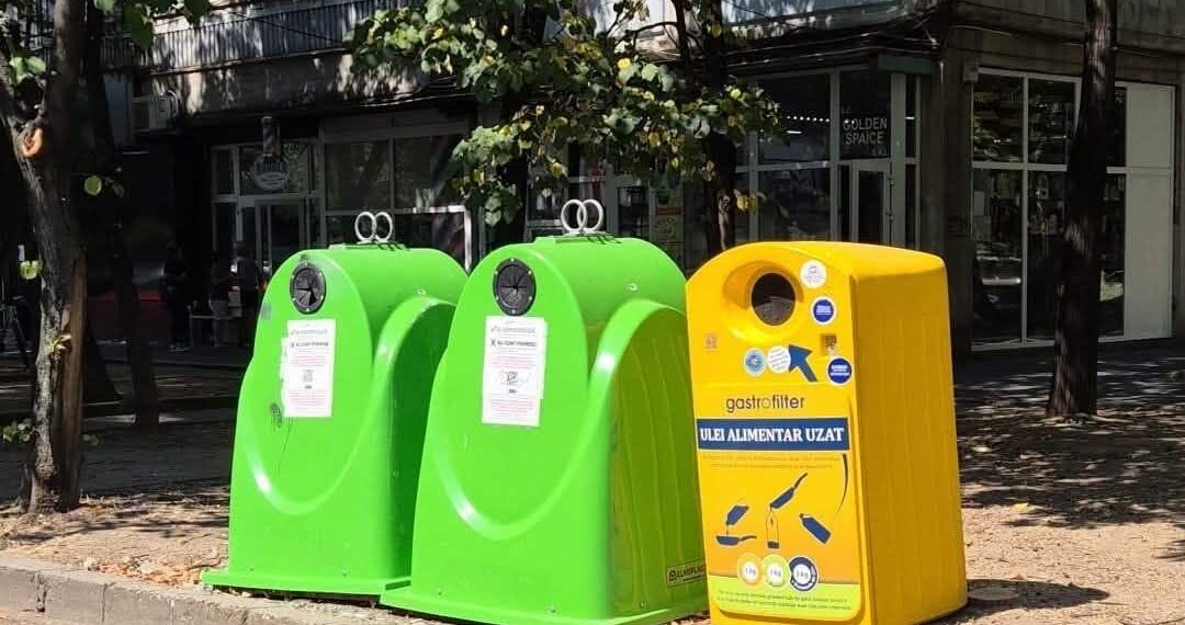 Peste 3,3 tone de ulei alimentar uzat, colectate în Timișoara în acest an. Primăria face apel la utilizarea corectă a containerelor