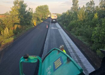 Lucrările de modernizare pe DN 59B avansează. Constructorii au depășit pragul de 60% pe ambele tronsoane din Timiș