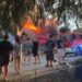 Incendiu la o casă din Giroc. Un bărbat a suferit arsuri, alte două persoane au făcut atac de panică/Foto-video