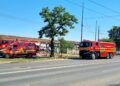Incendiu la un automotor în Gara de Nord din Timișoara. Pompierii au intervenit de urgență