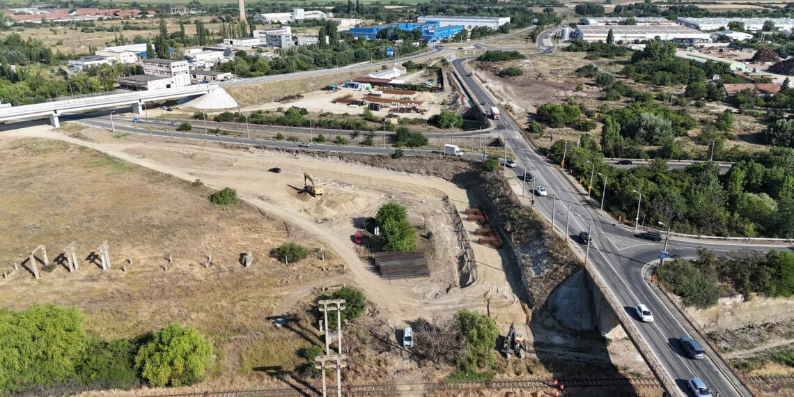 Noi restricții de circulație la Pasajul Polonă din Timișoara. Lucrările de reconstrucție intră într-o nouă etapă