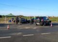 Accident cu cinci victime în Timiș: un autoturism a fost proiectat într-o mașină parcată
