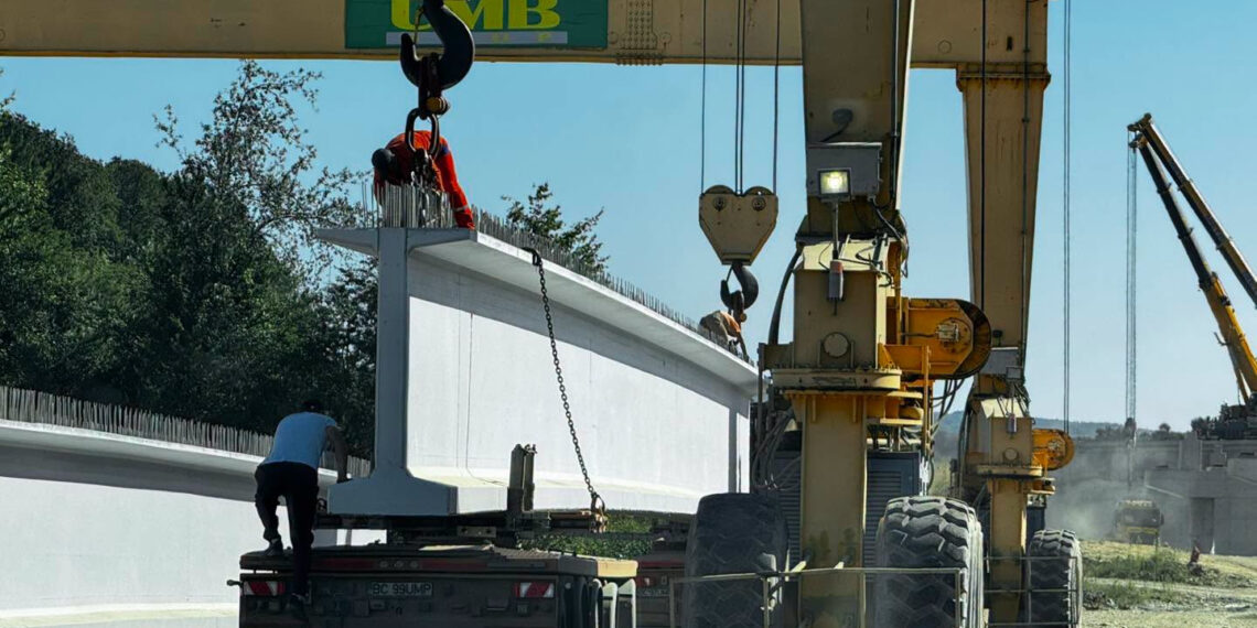 Autostrada A1 Margina–Holdea prinde contur: lucrările avansează pe mai multe fronturi de lucru/Foto