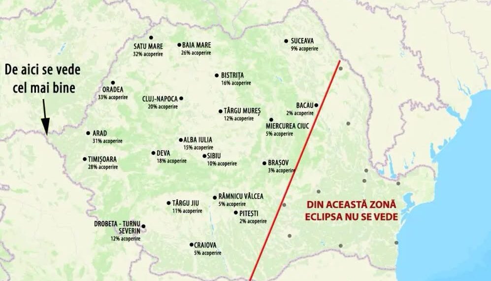Medicii avertizează: doar 10 secunde de privit eclipsa cu ochiul liber pot provoca leziuni permanente ale vederii