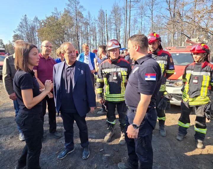 Pompierii români sunt si rămân la datorie pentru siguranța comunităților din Republica Serbia