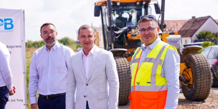 12 străzi din Gătaia intră în modernizare. CJ Timiș investește 7,4 milioane de lei