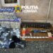 Percheziții la Arad. Polițiștii au găsit o armă, muniție și produse susceptibile a fi contrafăcute