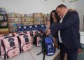 Peste 320 de ghiozdane complet echipate pentru copiii care încep școala, la Lugoj/Foto