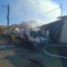 Incendiu puternic pe o stradă din Arad: două persoane au suferit arsuri, iar fumul a determinat emiterea unui mesaj RO-ALERT/Foto