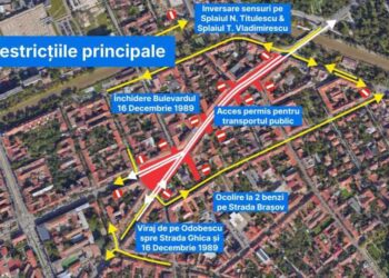 Piața Mocioni intră în șantier din octombrie. Cum se schimbă traficul în Iosefin și ce se va construi