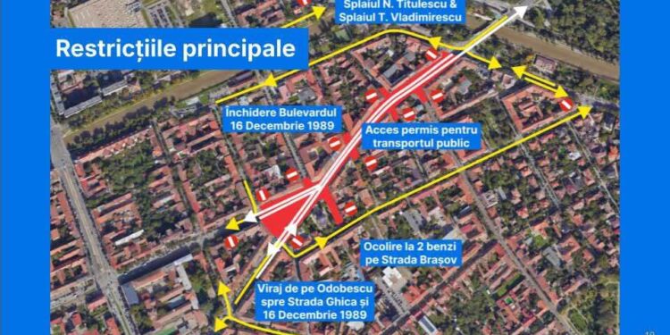 Piața Mocioni intră în șantier din octombrie. Cum se schimbă traficul în Iosefin și ce se va construi
