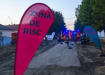 Alertă în Sânnicolau Mare: conductă de gaz fisurată, locuitorii din zonă au fost evacuați/Foto
