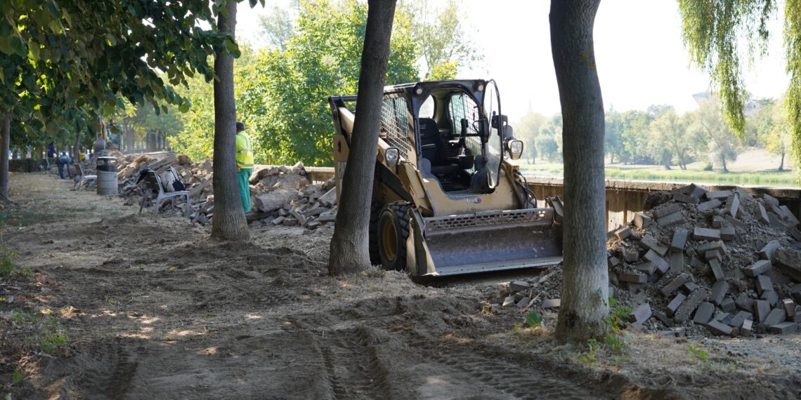 Regenerarea urbană continuă la Lugoj/Foto