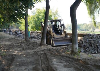 Regenerarea urbană continuă la Lugoj/Foto
