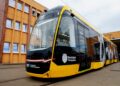 Primul tramvai electric din lotul de 10 tramvaie Bozankaya a ajuns la Timișoara/Foto