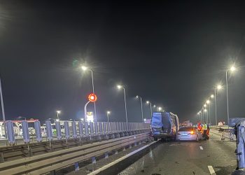 Accident pe A1 – 5 autovehicule implicate