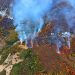 Aproximativ 160 de persoane au intervenit ieri pentru stingerea incendiilor din Domogled – Valea Cernei