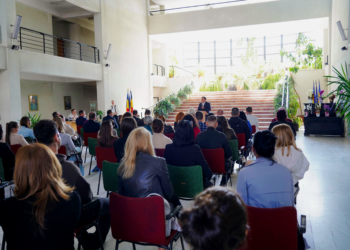 Studenții UMF „Victor Babeș” au început noul an universitar la Lugoj. Mesajul primarului Călin Dobra