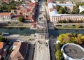 Podul Muncii prinde contur. Lucrările avansează