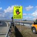 Indicatoare suplimentare pentru prevenirea accesului pe sensul greșit pe autostradă
