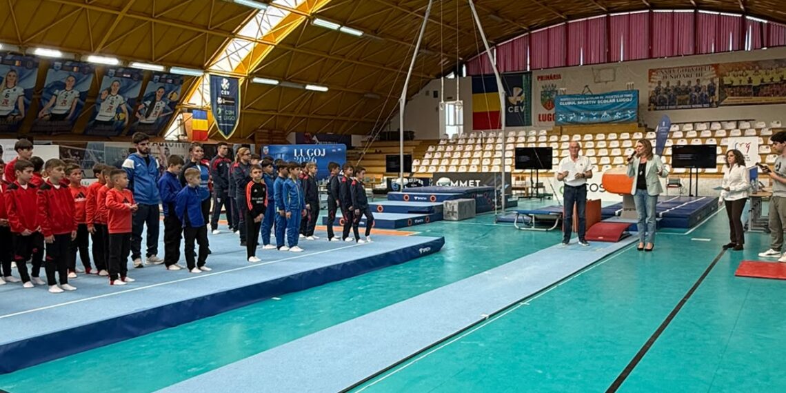 Lugojul devine, pentru două weekenduri, capitala gimnasticii. Sute de tineri sportivi intră în competiție