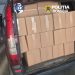 Captură de 4,4 milioane de țigări de contrabandă în trei autoutilitare. Rețea cu ramificații în mai multe județe, destructurată