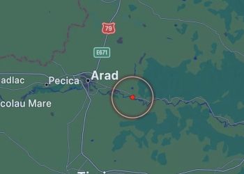 Cutremur în județul Arad, în zona localității Păuliș