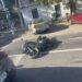 Motociclist rănit într-un accident la Timișoara. A fost proiectat într-o altă mașină după impact