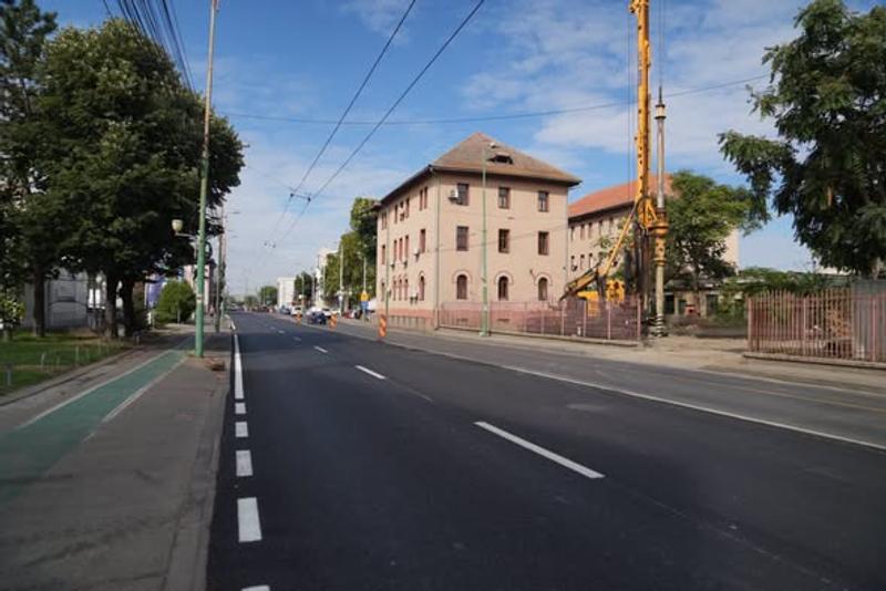 A doua etapă a lucrărilor de reabilitare pe Bd. Republicii: lucrările se desfășoară în vacanța școlară de la finalul lunii