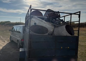 Transport ilegal de deșeuri, sancționat de polițiști cu amenzi în valoare de 45.000 lei