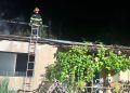 Intervenție pentru stingerea unui incendiu izbucnit la o casă din localitatea Moroda