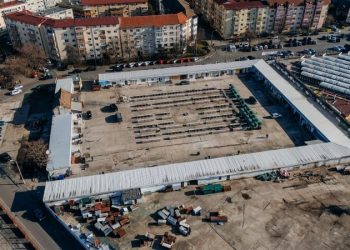 Primăria Timișoara propune cumpărarea clădirilor din Piața Aurora pentru a amenaja, într-o primă etapă, o parcare pe terenul de 1,4 hectare